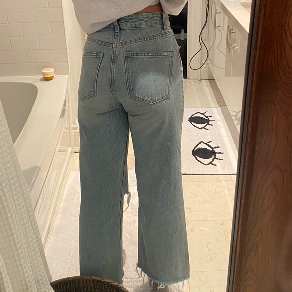 Zara high rise full length jeans - Picture 2 of 3